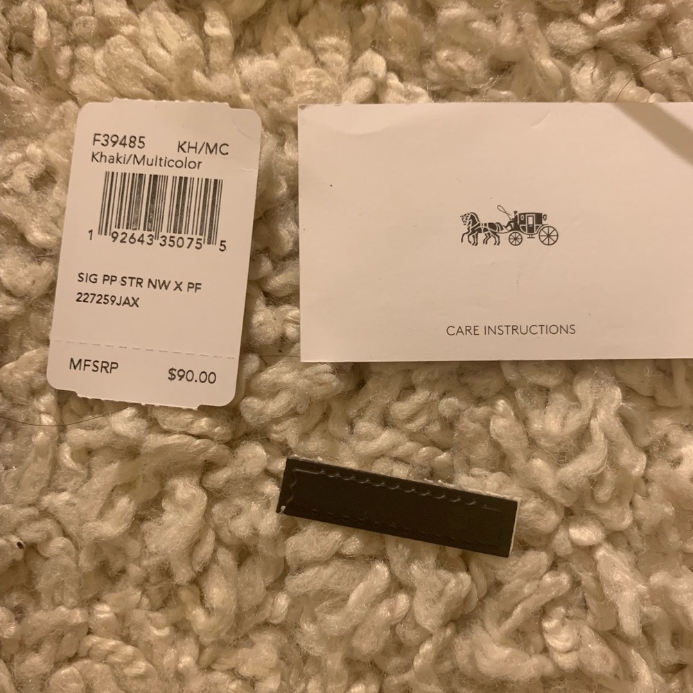 Coach signature wallet phone case for iphone XR - Picture 5 of 5